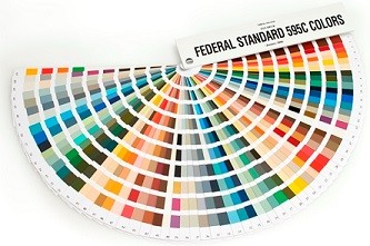 FEDERAL STANDARD 595C Color Chip